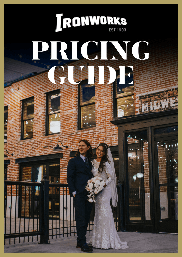 Ironworks Wedding Pricing Guide 724x1024